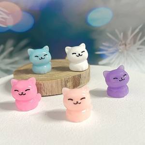 Mini Animales de Resina para Ocultar, Figuras de Gatos de Resina para Manualidades, Recuerdos de Fiesta, Rellenos de Bolsas Sorpresa, Decoración de Jardín y Casa de Muñecas - Product Image 1