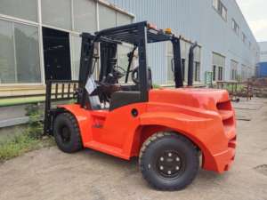 FD70T 7ton diesel Engine Powered Forklift Truck 3m -6m diesel Fuel Isuzu Engine for Heavy Counter-weight Forklifts - Product Image 5
