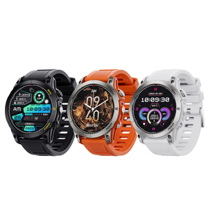 New Design 430Mah Smart <strong>Watch</strong> <strong>with</strong> BT Call Flashlight <strong>Compass</strong> 1.39 Inch Screen IP67 Waterproof Fitness Tracker for Men Women - Product Image 1
