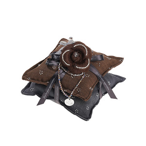 Camellia Flower Car Charcoal Bag Activated Carbon Odor Removal Center <b>Console</b> Decorative Air Freshener - Product Image 3