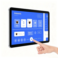 Monitor Industrial Integrado para Exteriores con Pantalla Táctil Capacitiva de Aleación de Aluminio de 10 12 13.3 15 15.6 Pulgadas, IP65, Bisel Frontal, Android