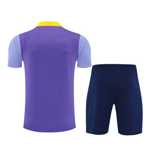 Camisetas de fútbol para hombre al por mayor, uniforme de fútbol Real con logotipo y nombre impresos por sublimación, camisa informal de aficionado - Product Image 2