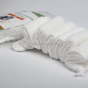 Pansement en <span class=keywords><strong>coton</strong></span> pur à 100% certifié TUV de qualité médicale, doux et absorbant, jetable, en zigzag, <span class=keywords><strong>500g</strong></span> par sac - Product Image 3