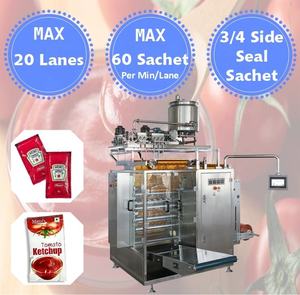 Multi-voies Pâte Liquide Bâton Sachet Emballage Machine Ketchup <span class=keywords><strong>Mayonnaise</strong></span> - Product Image 3