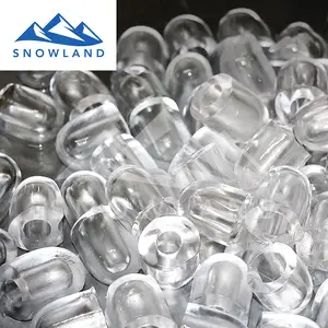 2021 SNOWLAND commercial integrated tube Ice Making Machine with 3000kg/Day, efficient ice making equipment