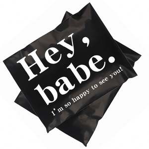 Bolsas de Correo de Polietileno con Diseño de Logotipo Personalizado, Bolsas de Envío de Mensajería, Bolsas de Entrega Ecológicas, Pequeñas, Medianas y Grandes - Product Image 5