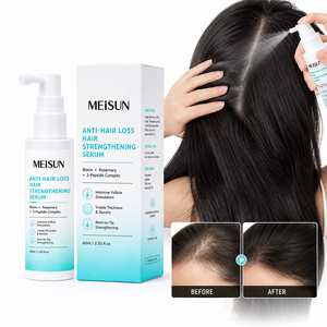 Private Label Peptide <strong>Hair</strong> Serum Biotin Rosemary Intensive <strong>Follicle</strong> <strong>Stimulation</strong> for Thinning <strong>Hair</strong> Strengthening Mist 60ml OEM - Product Image 1