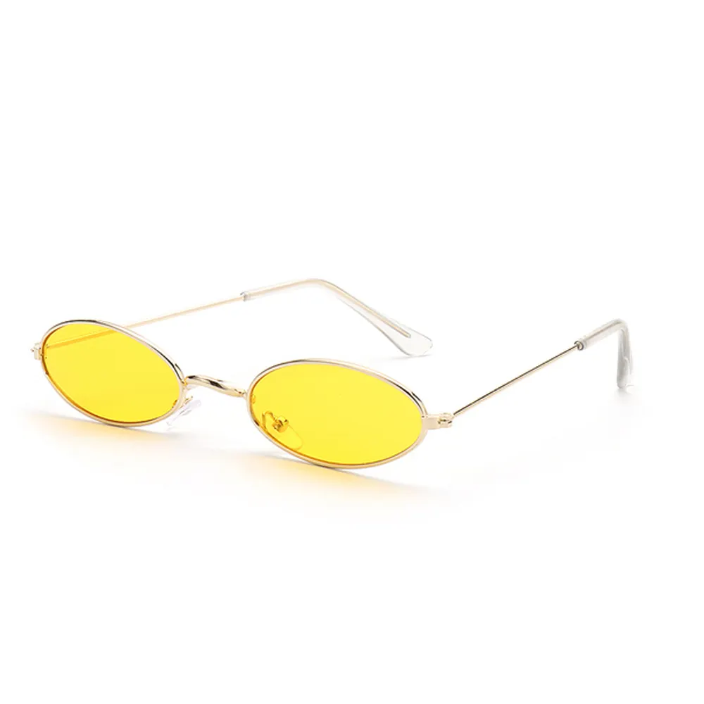 2022 Unisex Retro Small Frame Oval Sunglasses UV400 Fashion Design Sun Glasses Summer Vintage Shades Eyeglasses Accessories