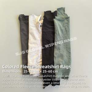 Paños de Felpa de Algodón 100% de Colores, Ahorra Tiempo, para Limpiar Sudaderas, Uso Industrial y Comercial - Product Image 2