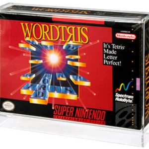 Yageli Snes or N64 Boxed Video Game Clear Acrylic <b>Display</b> <b>Case</b> with Customized Logo (Super Nintendo/Nintendo 64) - Product Image 6