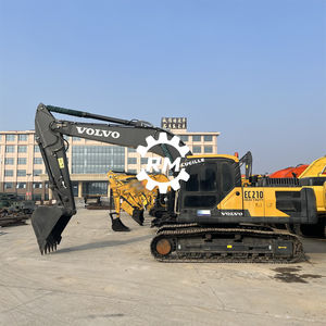Excavadora de orugas Volvo EC210 usada de alta calidad, bomba hidráulica de baja hora, máquina de excavación de núcleo de Motor de segunda mano - Product Image 3