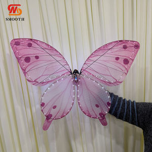 Mariposa Biónica Blanca Iluminada con LED, Decorativa para Eventos y Bodas al Aire Libre, Gran Venta - Product Image 2