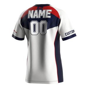 Camiseta Deportiva de Secado Rápido para Hombre, Cuello Redondo, Estilo Dry-Fit, Jersey Cosido, Camisetas de Rugby Polinesias - Product Image 4