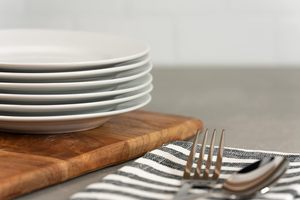 10.5 Inch Restaurant Use Bulk Classic Polished White Porcelain <b>Ceramic</b> AB Grade <b>Plate</b> Dish 20pcs Stocked Inthetrend Brand Custom - Product Image 3