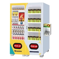 Usine Internet Petites Entreprises Idées Mince Sans Argent Bubble Tea Coffee Combo Distributeur Automatique Avec Eau Chaude
