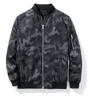 Blouson bomber rembourré en coton pour homme, veste d'hiver matelassée pour homme, vêtements décontractés pour l'extérieur, vestes zippées, streetwear élégant, vêtements d'extérieur