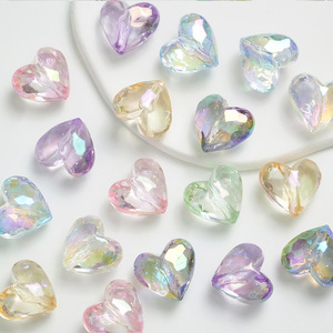 5つ星の愛アクリルDIYブレスレット透明UVマジックカラーカットビーズ素材卸売りアクセサリープラスチック & ルーシットビーズ - Product Image 4