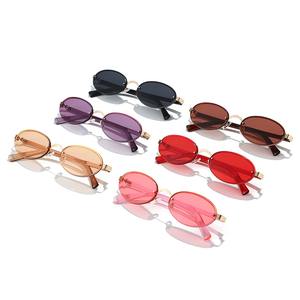 Femmes Printemps Été 2025 Vintage Style Retro Round Hippie Glasses Uv400 PC + metal Classic Sunglasses - Product Image 3