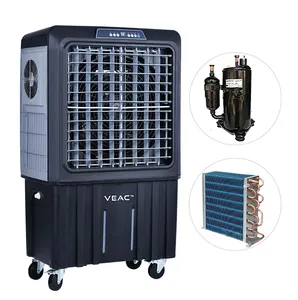 Dünyanın 1st patentli evaporatif klima VEAC soğutucu taşınabilir endüstriyel hava soğutucu klimatizadores ac climatiseur