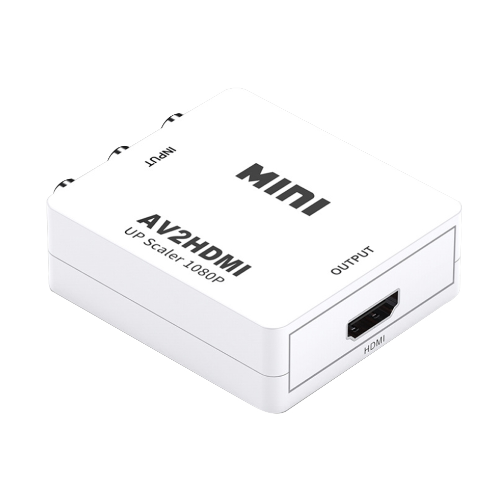 AV2HDMI Mini HD RCA CVBS AV TO HDMI อะแดปเตอร์แปลงวิดีโอ HD ด้วยราคาที่ดี AV เป็น HDMI