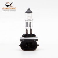 Luz halógena para coche del fabricante 881 H27W/2 12V 27W bombilla halógena automática blanca cálida