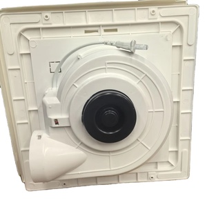 Diffuseur <span class=keywords><strong>d</strong></span>'air moderne en plastique carré de type <span class=keywords><strong>grille</strong></span>/lamelles de plafond, ventilateur centrifuge à 3 vitesses pour salon - Product Image 5