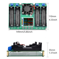 Testeur de capacité et de résistance interne des batteries au lithium ZOPRO 04102530 18650, 4 canaux, détection de type C, charge et décharge automatiques