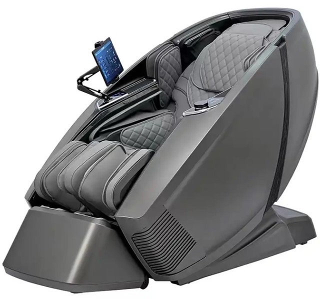 C80 High-End Luxury 4D Full Body Massage Chair AI Smart Heat Zero Gravity Shiatsu Portable SL Track Foldable Robot Hand Portable