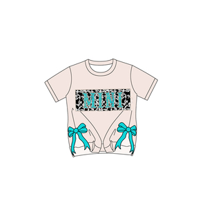 Précommande été fleur <span class=keywords><strong>MAMA</strong></span> MINI lettre petites filles T-Shirt mode adulte femmes chemise haut maman et moi chemise nouveaux Styles - Product Image 6