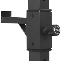 Support de Squat Réglable pour la Maison, Rack à Barres Robuste en Acier, Équipement de Musculation et de Fitness