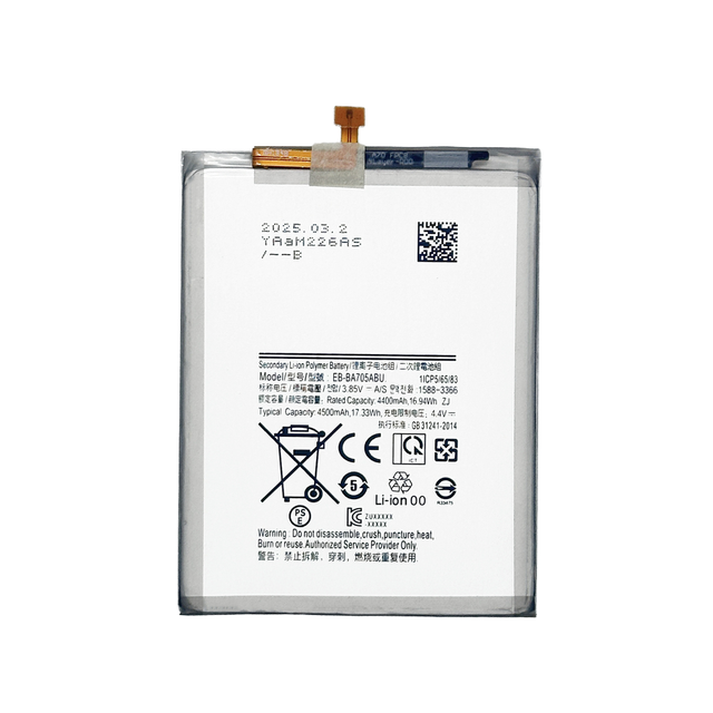 For A70/A70S/A707 Phone EB-BA705ABU 4500mAh 3.85V Rechargeable Built-in Battery in Stock