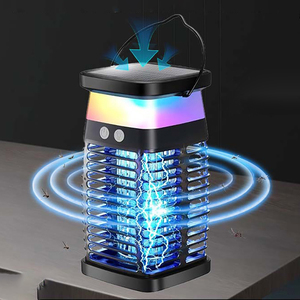 Trampa para insectos voladores con logotipo personalizado, luz Solar para mosquitos, luz UV, luz púrpura, trampa para moscas, matamosquitos - Product Image 1