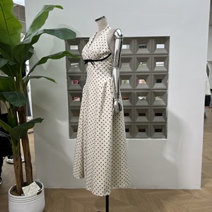 Abiti Estivi da <span class=keywords><strong>Donna</strong></span> con Stampa a Pois <span class=keywords><strong>Retrò</strong></span>, Vendita all'Ingrosso di <span class=keywords><strong>Abbigliamento</strong></span> Femminile di Boutique - Product Image 2