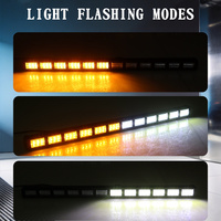 Barra de Luces LED de Emergencia para Tráfico, Luces Estroboscópicas, Luces Intermitentes Direcionales para Vehículos de Construcción