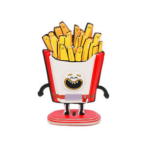 Global Bridge <span class=keywords><strong>Puzzle</strong></span> 3D Frites Jouets Éducatifs de Développement <span class=keywords><strong>Puzzle</strong></span> Alimentaire 3D pour Enfants Cadeaux de Fête Anniversaire - Product Image 1