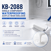 Revêtements d'étanchéité monocomposants, matière première émulsion styrène-acrylique pour une flexibilité et une résistance à l'eau exceptionnelles