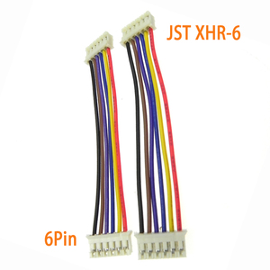 Câble personnalisé JST XHR-6 à pas de 2,54 mm, 6 broches, double extrémité, pour l'électronique grand public, l'automatisation et les drones - Product Image 1