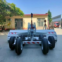 Niveleuse agricole robuste en acier, à commande par satellite, avec pelle télescopique et niveleuse hydraulique, personnalisée en usine