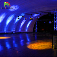 Tentes gonflables pour garage de voiture, tunnels gonflables publicitaires, structures gonflables d'extérieur, tunnel unique, événements géants gonflables, chapiteaux de fête avec LED