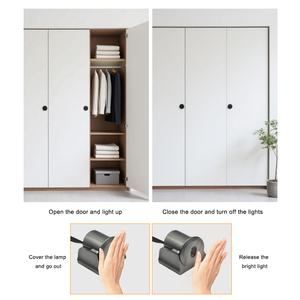 Hot bán AC220V 200W/500W LED Tủ ánh sáng Cửa duy nhất chuyển động cảm biến chuyển động chuyển đổi IR cửa duy nhất Cảm biến hiệu suất cao chiếu sáng - Product Image 3