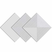 Panneau de Plafond en Aluminium Revêtu, Moderne, Ignifuge et Anti-Corrosion avec Garantie de 5 Ans pour Intérieurs Commerciaux, Bureaux, Centres Commerciaux et Hôpitaux