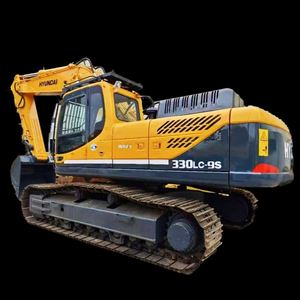 Excavatrice hydraulique Hyundai 330LC-9S d'origine coréenne, 33 tonnes, moteur Cummins robuste, machine de terrassement, brise-roche - Product Image 2