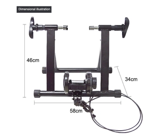 Soporte de entrenamiento de <span class=keywords><strong>bicicleta</strong></span> Resistencia Ajustable-Rodillos de <span class=keywords><strong>bicicleta</strong></span> magnéticos portátiles Ejercicio interior/Fitness/Entrenamiento - Product Image 5