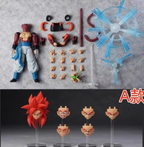 มีสินค้าในสต็อก Kamione Tonsenarttoys ฟิกเกอร์โกจิต้า ดราก้อนบอล GT ซูเปอร์ไซย่า 4 โกจิต้า 3.0 อนิเมะ แอคชั่นฟิกเกอร์ โมเดลของเล่น - Product Image 2