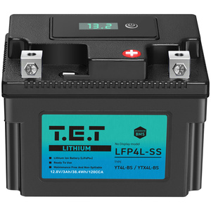 12,8V 3Ah 240CCA 38,4Wh Hochleistungs-Lithium-Ionen-Motorradbatterie Geeignet für ATV & JtvLFP4LSS - Product Image 1