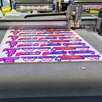 Nueva Máquina Cortadora Digital de Formato Ancho con Rodillos, Plotter Automático de Cama Plana con Herramientas Dobles