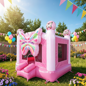 <span class=keywords><strong>Castillo</strong></span> Inflable con Diseño de Zorro Hongo, Brincolín Comercial para Niños, Ideal para Fiestas en <span class=keywords><strong>el</strong></span> Patio Trasero - Product Image 6