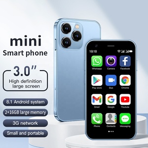 Stylish Pocket Mini XS15 Mini 2GB+16GB 3.0 Inch Android 9.0 Google Apps Dual SIM <strong>Quad</strong> Core 3G All-Netcom Mobile <strong>Lock</strong>-free Phone - Product Image 1