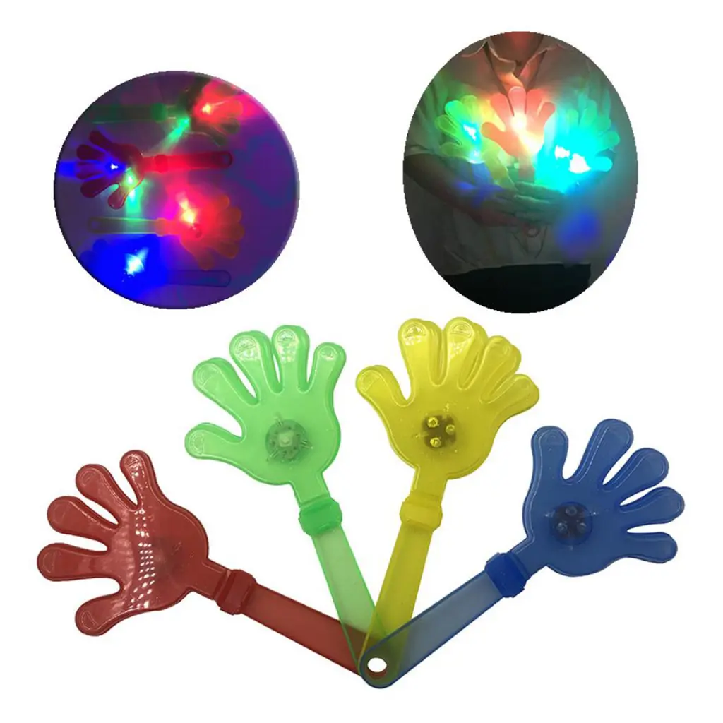 אבזרי LED אור ידיים קלאפר ילדים צעצוע המפלגה טובות ידיים קלאפר עבור ליל כל הקדושים דקור