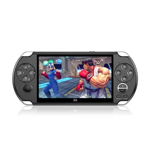 X9 5.1 인치 8 GB 휴대용 게임 플레이어 레트로 비디오 게임 콘솔 플레이어 PSP
